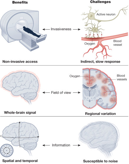 fMRI benefits and challenges .